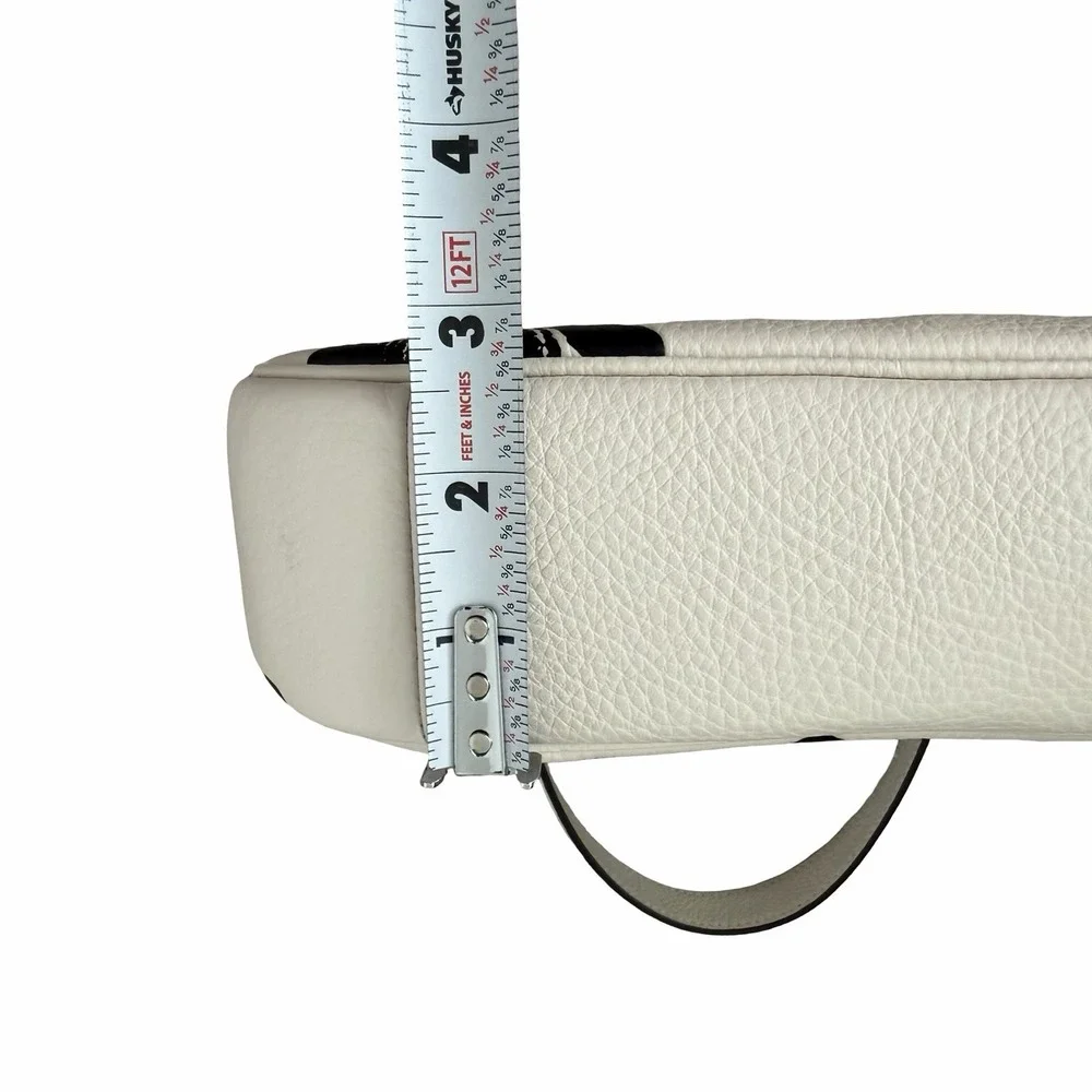 Coach Teri Pebble Leather Shoulder‎ Crossbody Bag Floral Print Chalk Multi CZ587